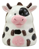 Topsy Turvy Ceramic Holstein Bovine Cow Coffee Mug Drink Cup 11oz Animal Farm