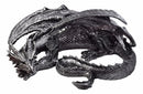 Oversized Slumbering Smaug Dragon Statue 19.5"L Medieval Mythical Fantasy Decor