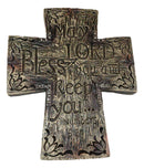 Rustic Bible Verse Numbers 6:24 May The Lord Bless You And Keep You Wall Cross