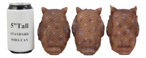 Ebros See Hear Speak No Evil Wise Owls Decor Set Wisdom Of The Woods Owl Hoot