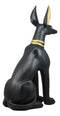 Ebros Large Egyptian Anubis Dog Statue 21.25"Tall God Of Afterlife And Mummification