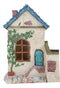 Fairy Garden LED Light Mediterranean Cottage Floral Planter House Mini Figurine