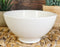 Ebros Contemporary White Double Walled Porcelain Rice Bowls 8oz 4.5"Dia Ideal Bowl