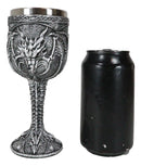 Medieval Fantasy Ridley Scorching Fire Dragon 5oz Wine Drink Goblet Chalice