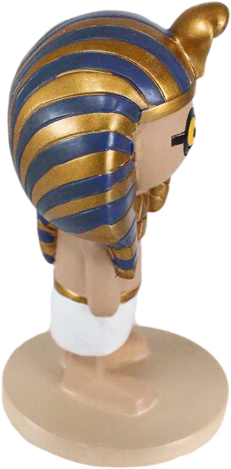 Ebros Miniature Weegyptians Egyptian Pharaoh King Tutankhamun Tut Figurine