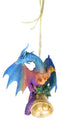 Holiday Festive Spirit Jingle Bells Rainbow Dragon Christmas Hanging Ornament