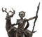 Greek Roman Goddess Of The Hunt Moon And Nature Diana With Stag Statue Artemis