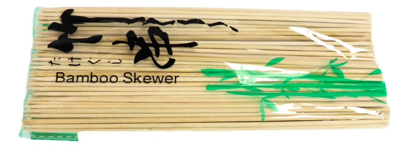 8"L Bamboo Skewers Sticks For BBQ Appetizer Fruits Cocktails Kabobs Pack Of 500