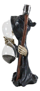 Ebros Time Waits for No Man Grim Reaper with Soul Scythe Sand Timer Figurine