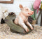 Country Farmside Western Adorable "Babe" Pink Pig In Cowboy Hat Figurine 5.25"H