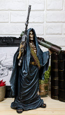 Ebros Gothic Grim Reaper Skeleton Rambo Assassin with Rifle and Bazooka Figurine