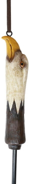 Bald Eagle Head Talons Long Reach Hand Back Scratcher Wall Hanging Figurine 19"L