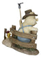 Chicken Farming Is Easy Comical Pig Holding Shovel With Buried Hens Figurine