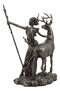 Greek Roman Goddess Of The Hunt Moon And Nature Diana With Stag Statue Artemis