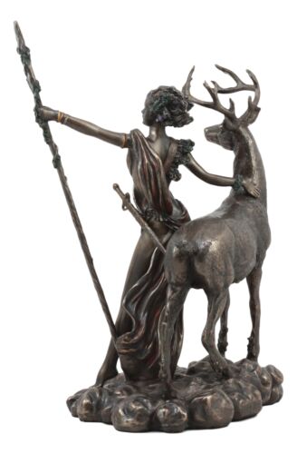 Greek Roman Goddess Of The Hunt Moon And Nature Diana With Stag