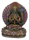 Small Buddha Bodhisattva Avalokiteshvara Guanyin in Prayer Meditation Figurine