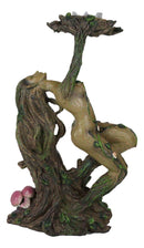 Forest Celtic Greenman Tree Woman Gaia Dryad Ent Goddess Tea Light Candle Holder