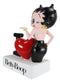 Blowing Kisses I Heart Love Betty Boop Word Art Sign Desktop Plaque Figurine