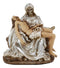 Ebros Santa Muerte Piadosa La Pieta Bone Mother In White Robe Healing Figurine