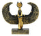 Egyptian Goddess Of Magic Isis With Open Wings Dollhouse Miniature Statue