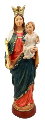 Our Lady of Perpetual Help Figurine Christian Catholic Blessed Virgin Mary Decor