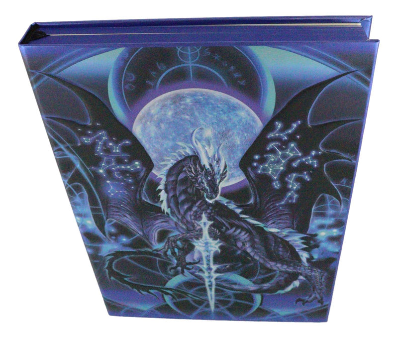 Dragons Lair Fantasy Night Blade Moon Dragon Embossed Journal Diary Notebook