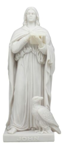 Ebros Bertel Thorvaldsen Copenhagen Museum Christ Hall Apostle Saint John Statue 8"H