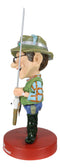 Baby Boomer The Reel is Old But The Pole's Not Broken Grandpa Fishing Figurine