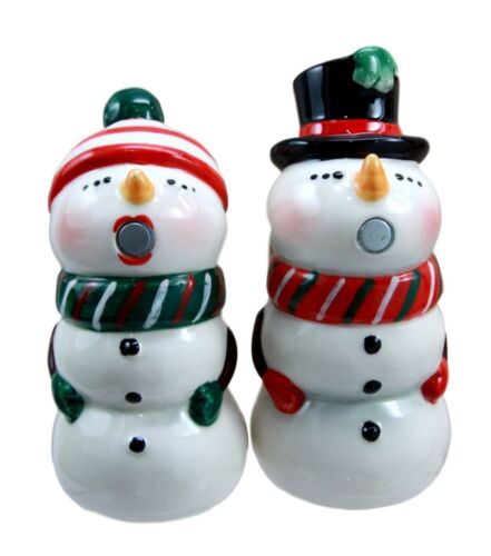 Holiday Figural Magnetic Salt & Pepper Shakers