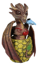 Drunken Spirit Cocktail Drink Tiki Mai Tai Tropical Pineapple Dragon Figurine