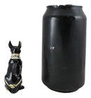 Egyptian Anubis Dog God Of The Dead Pewter Austrian Crystals Trinket Jewelry Box