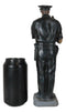 Men In Blue Police Man Officer Cop in Uniform Carrying Gun Memorial Figurine