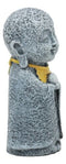 Ojizo Sama Jizo With Yellow Bib Statue Wellness And Healing Ksitigarbha Figurine