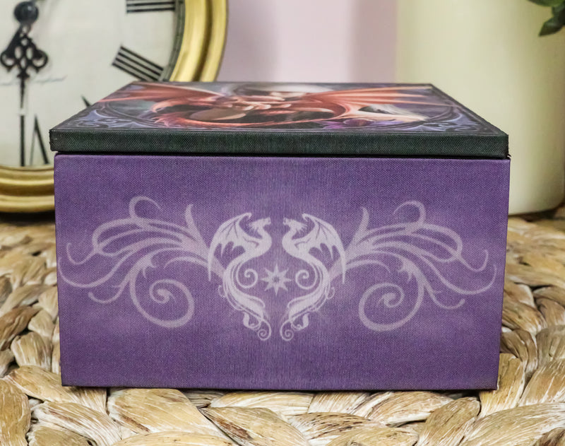 Anne Stokes Dragonkin Release The Dragon Decorative Jewelry Box With Mirror