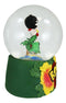 Hawaiian Hula Dancer Betty Boop Whimsical Comical Glitter Water Globe 100mm