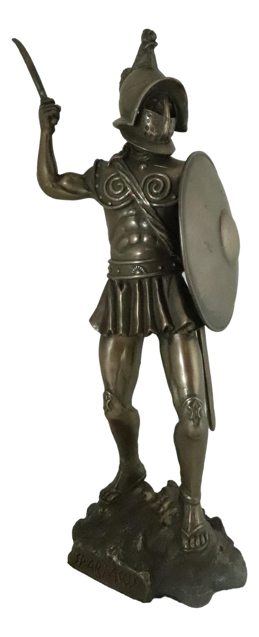 Ebros Roman Rebellion Legend Thracian Gladiator Spartacus Statue Champ ...