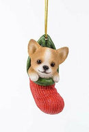 Chihuahua Puppy Decorative Holiday Festive Christmas Hanging Ornament