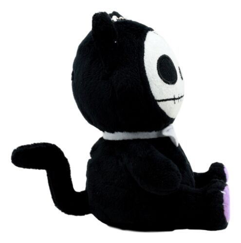 Furry Bones Black Voodoo Kitten Cat Plush Toy Doll Collectible Hanging Ornament