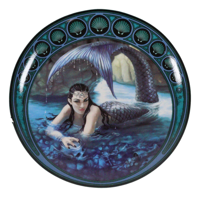 Set Of 4 Fantasy Sirens Of The Seas Death Trap Mermaids Dessert Salad Plates