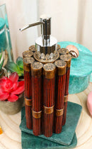 Western Red and Gold 12 Gauge Shotgun Bullet Shells Liquid Soap Pump Dispenser