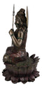 The Auspicious One Lord Shiva On Lotus Throne Statue Mahadeva Omniscient Yogi