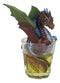 Drunken Spirit Cocktail Drink Gin And Tonic Dragon In Glass Shooter Figurine