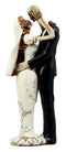 Ebros Day of The Dead Wedding Skeleton Bride & Groom Lovers Figurine 11.25" H