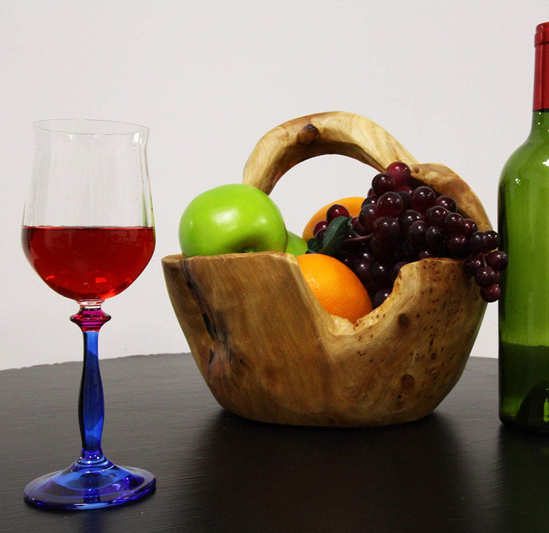 Bàcaro di Veneto Rustic Italian Stemless Wine Glasses (Set of 4)