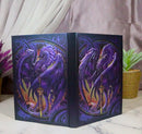 Dragon's Lair Fantasy Nether Blade Purple Dragon Embossed Journal Diary Notebook