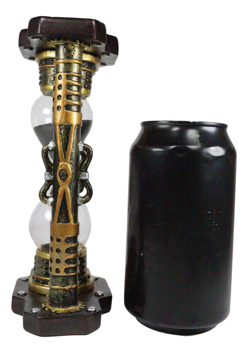 Ebros Gift Ebros Endless Time Shifting Warp Column Tower Steampunk Gearwork  Sand timer