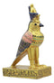 Egyptian God Of The Sky And War Horus Falcon Bird Dollhouse Miniature Statue