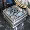 Triple Moon Goddess Occult Wicca Pagan Decorative Jewelry Box With Alchemy Runes