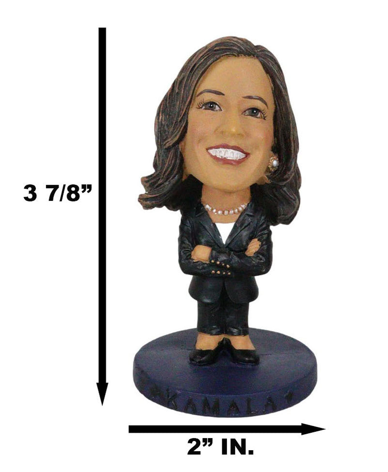 American USA Vice President Kamala Harris Bobble Head Figurine Democrat Party