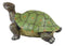 Ebros Nautical Marine Realistic Green Tortoise With Head Raised Statue 16.5"L